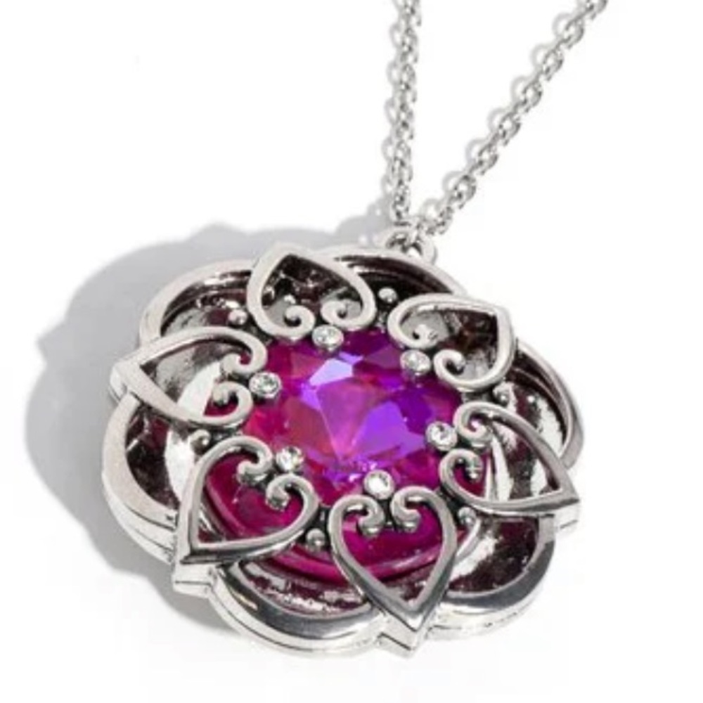 💖🌸💖 “FLOWERING FANTASY” PINK IRIDESCENT NECKLACE WITH EARRINGS ~ PAPARAZZI❗️ 💖🌸💖